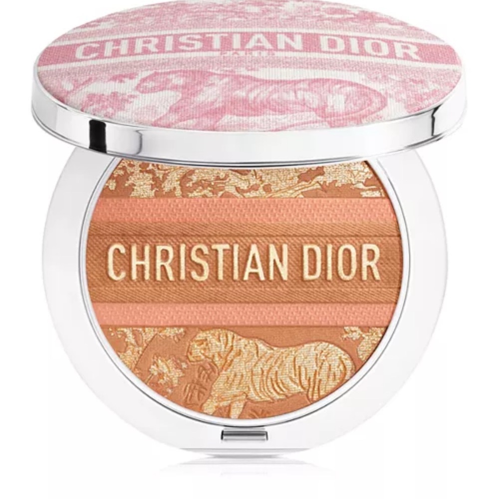 NWT Dior Gold and Tan Bronzer & Contour Compact Limited Edition